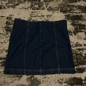 Denim Mini Skirt